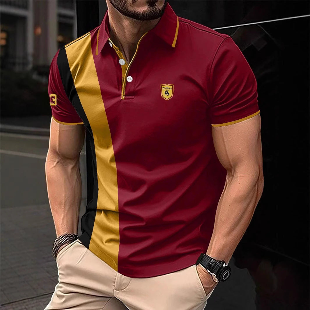 Men's Polo T-Shirt Short Sleeve