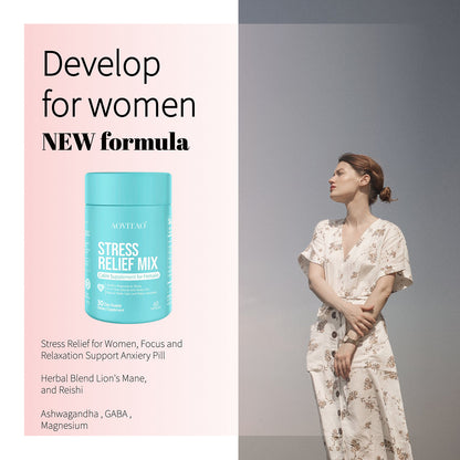 Women Supplement Stress Relief, Focus & Relax Pill