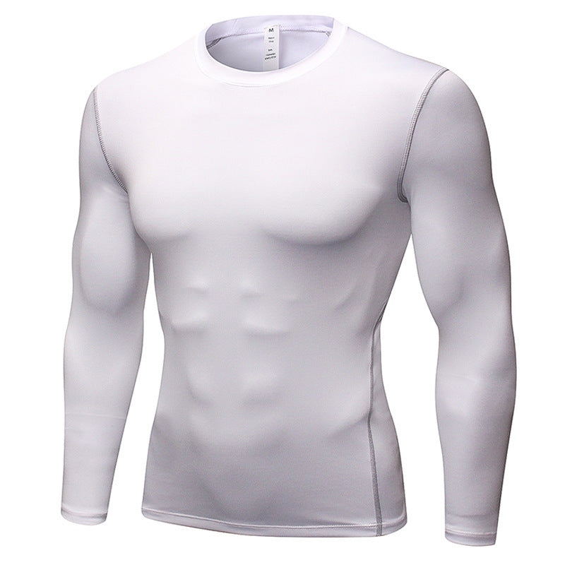 Men's Tight Training Sports Long Sleeve T-shirt