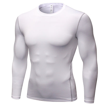 Men's Tight Training Sports Long Sleeve T-shirt