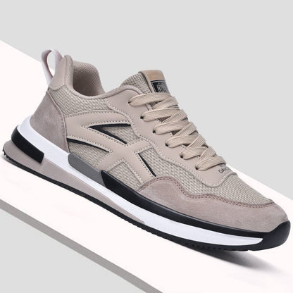 Men's Leather Comfortable Breathable Sneaker