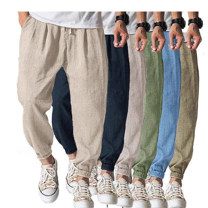 Fashion Loose Men's Ankle Banded Pants
