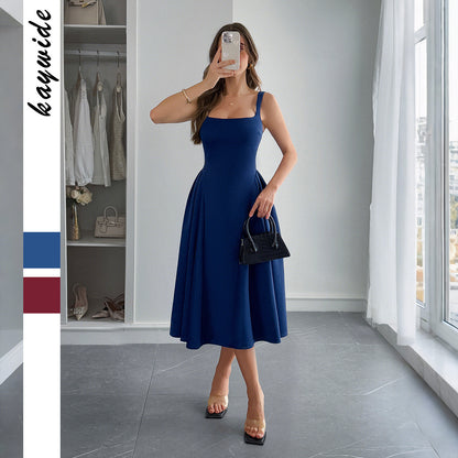 Leisure Simple Camisole Dress