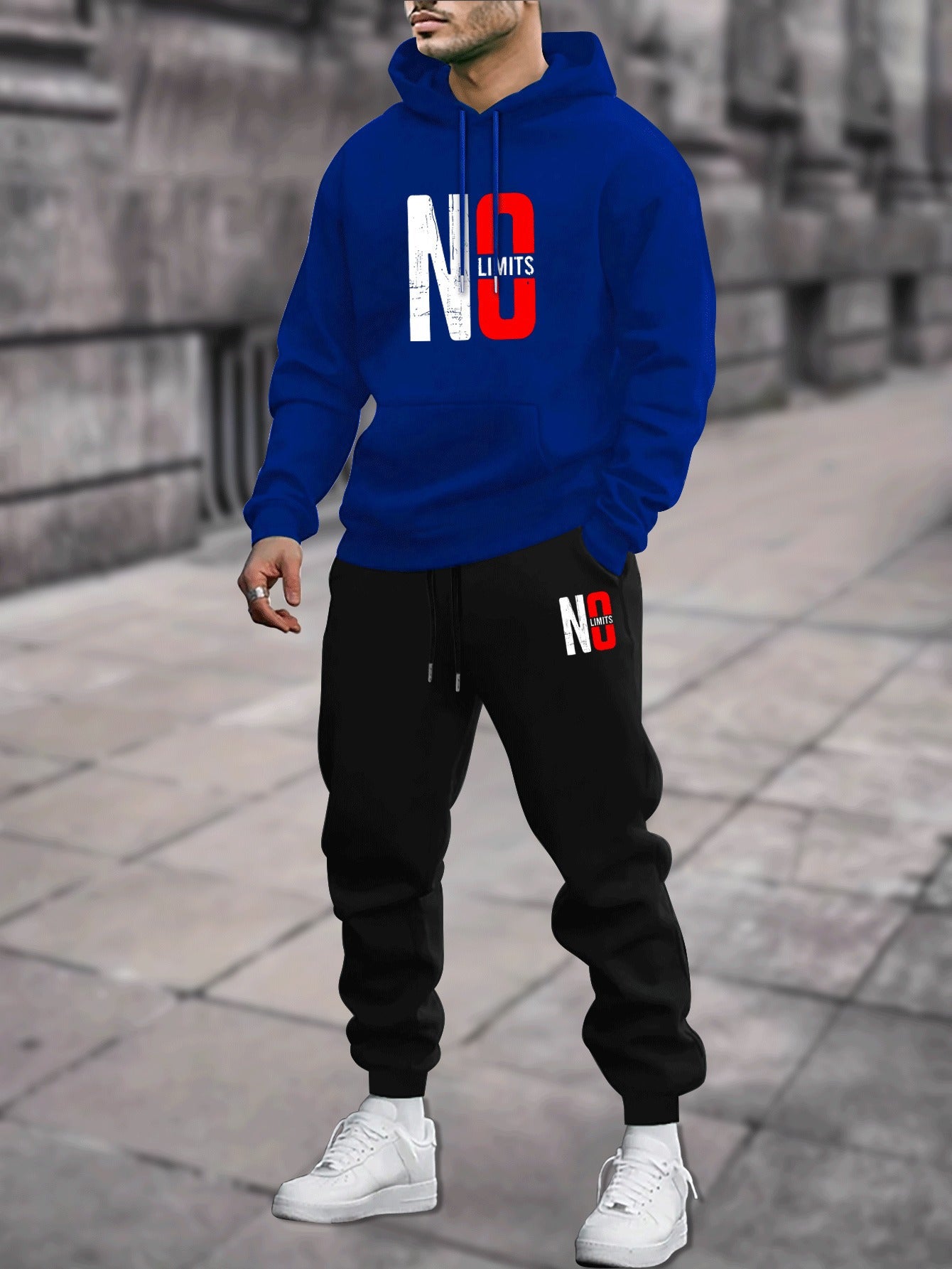 Men's Leisure Sports Sweater Sweatpants