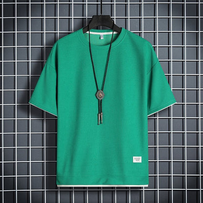 Men's Half Sleeve Trendy All-matching T-Shirt