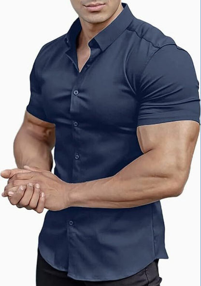 Men's Thin Short Sleeve Shirt