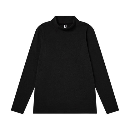 Pullover Stand Collar Boys Undershirt