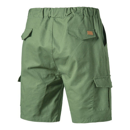 Men's tooling multi-pocket shorts