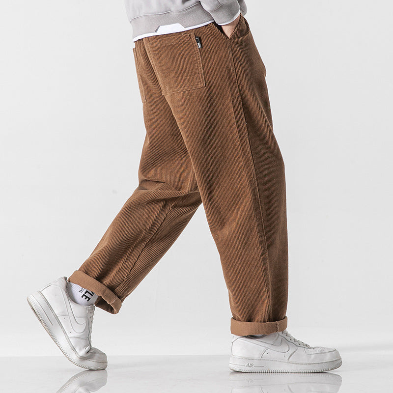 Loose Straight Sports Pants