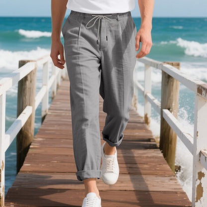 Men's Linen Casual Pants