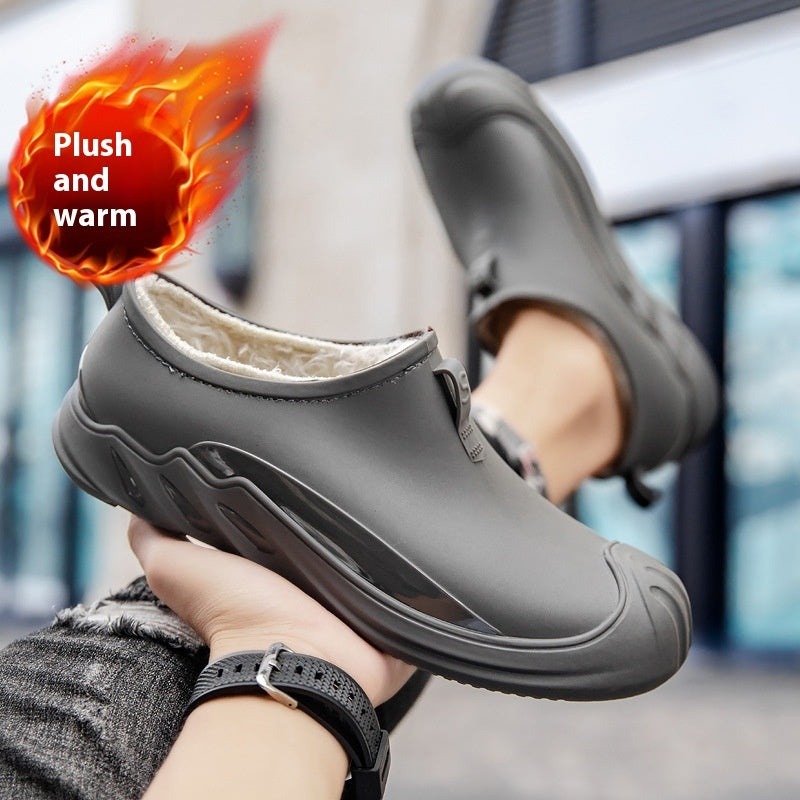 Men's Fashion Rain Boots Short