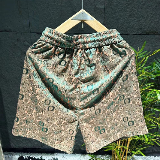 Men's Laser Dark Flower Shorts