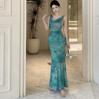 Elegant Desire Mesh Dress Female