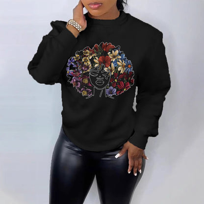 Women's European Round Neck Sweatshirts