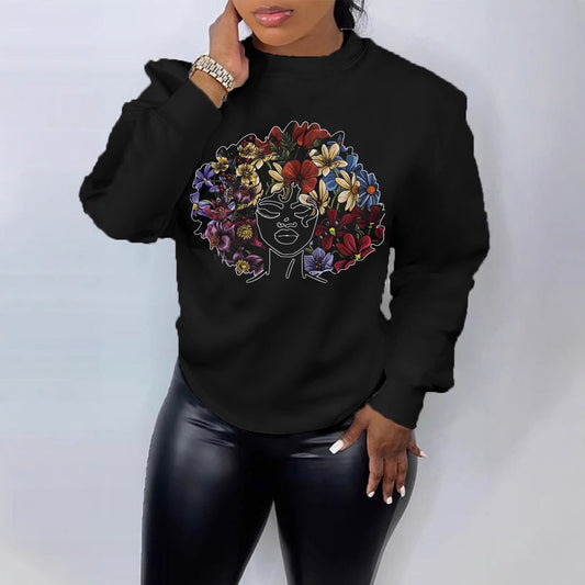 Women's European Round Neck Sweatshirts