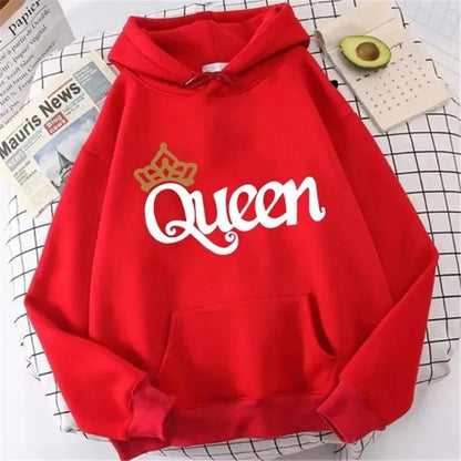 QUEEN Fleece Hooded Sweatshirt