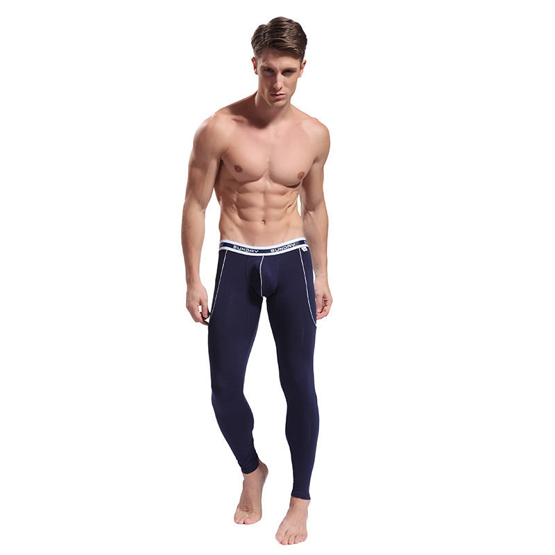 Men's Viscose Soft Slim-fit Stretch Long Johns