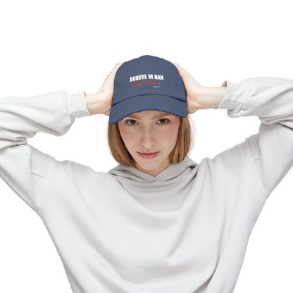Unisex Cap Design "Bondye m nan pap Domi"