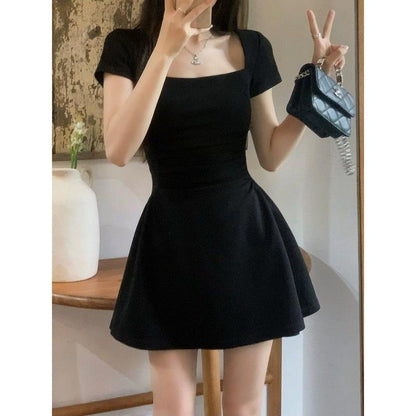 Hepburn Style Little Black Dress