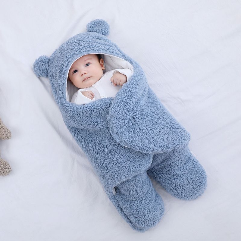 Sleeping Bag Envelope for Newborn Baby Blanket