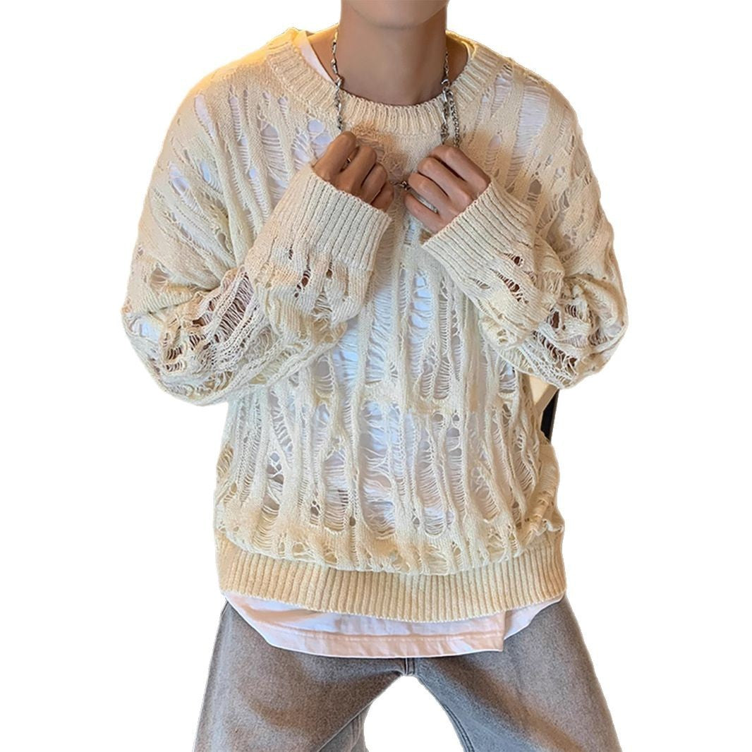 Hollow Loose Thin Sweater Sweatshirts