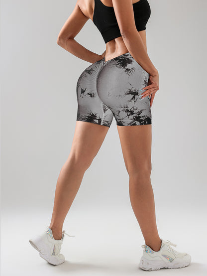 Women's Tie Dye High Waist Fitness