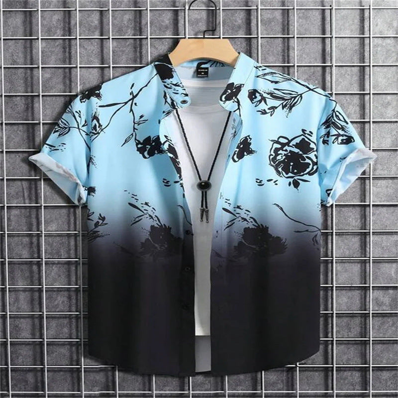 Hawaii Beach Shirt Short Sleeve