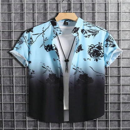 Hawaii Beach Shirt Short Sleeve