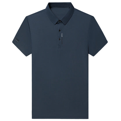 Waffle Short Sleeve Polo T-Shirt
