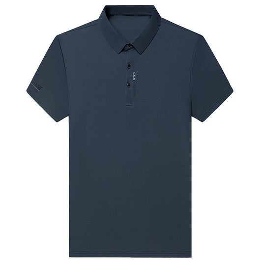 Waffle Short Sleeve Polo T-Shirt