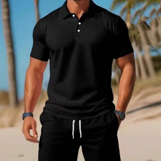 All-matching Slim Fit Short-sleeved Polo T-Shirt