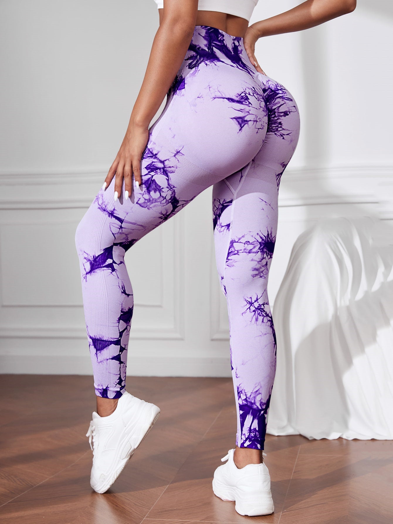 Seamless Peach High Waist Hip Lift Sports Fitness