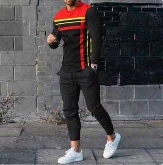 Men's Ethnic Style Long Sleeve Trousers