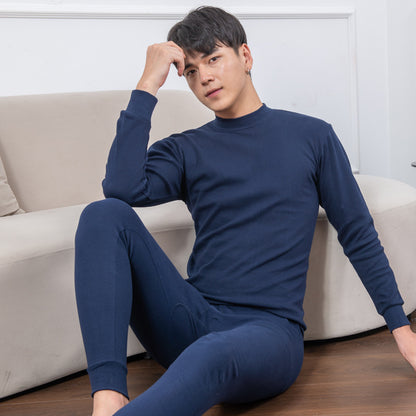 Men's Pure Cotton Thermal Underwear Suit