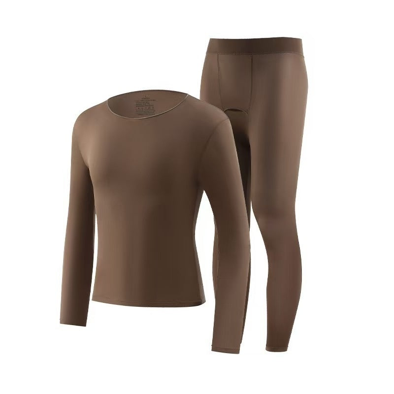 Men's High Elasticity Warm Ultra-thin Pants Set