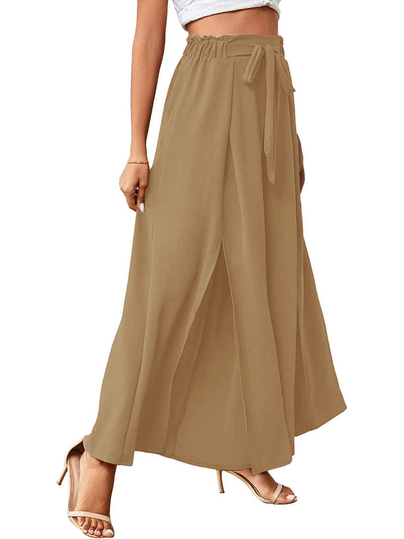 Women Simplicity Skirts Khaki