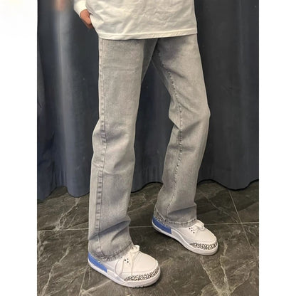 Male Straight-leg Denim Jeans