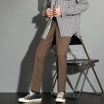 All-matching Ankle-length Suit Pants