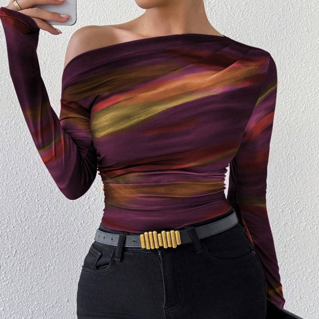 Long Sleeve Tees Women Tops