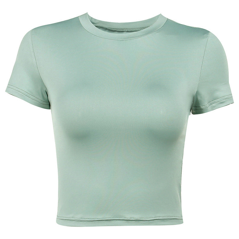 Slim Short-sleeved Women Tops