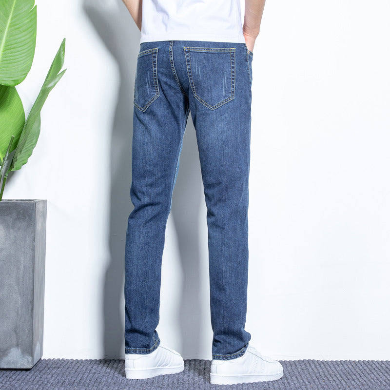 Fashion Men's Straight Stretch Jeans