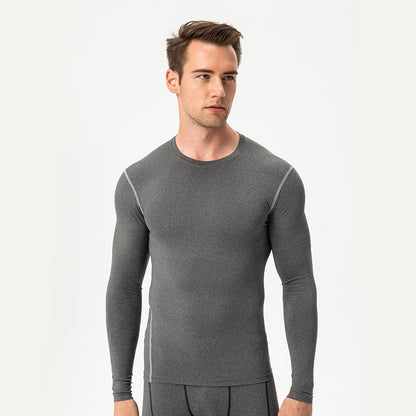 Men's Tight Training Sports Long Sleeve T-shirt