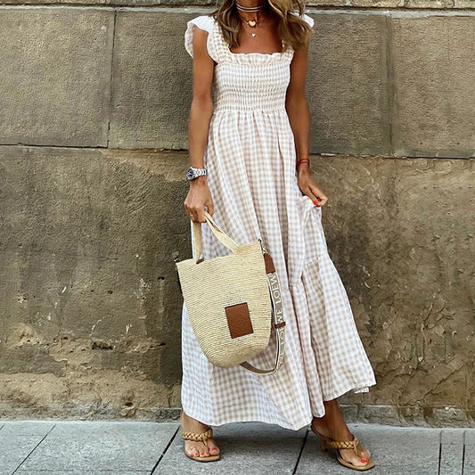 Elegant Ruffled Sleeves & Hem Versatile