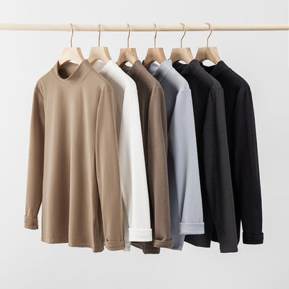 Pullover Stand Collar Boys Undershirt