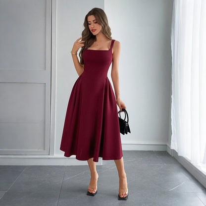 Leisure Simple Camisole Dress