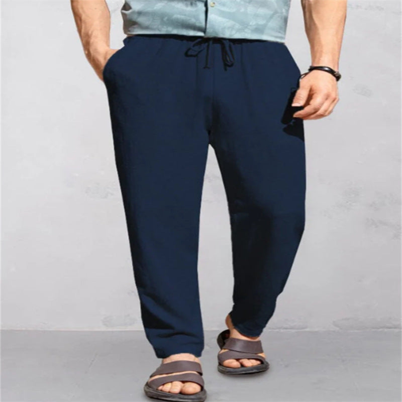 Men's Linen Breathable Outdoor Pants