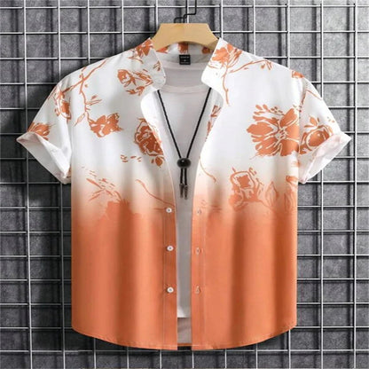 Hawaii Beach Shirt Short Sleeve