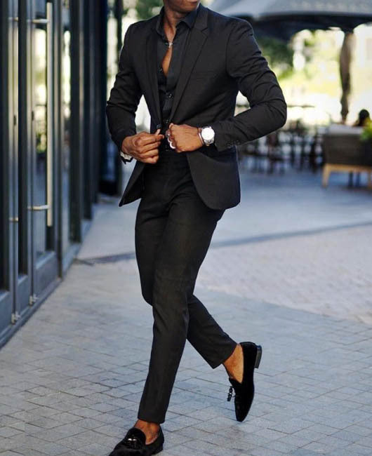 Two-piece Suit With Two Buttons Suit