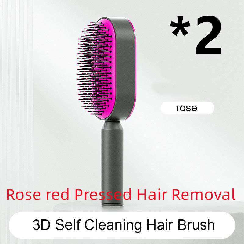 Self Cleaning Hair Brush Hair Loss Airbag Massage