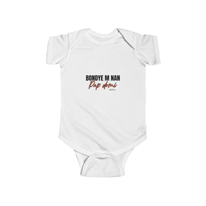 Infant Bodysuit "Bondye m nan pap Domi"